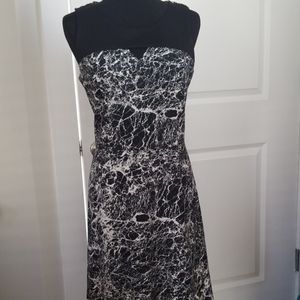 Black & White Aline Dress